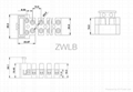 Feed through fuse Terminal Block connector KF801 2