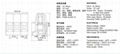 65A 1000V 螺钉式接线端子单位单线数KF136HT-10.16 2