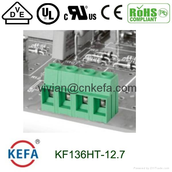 65A 1000V PCB screw terminal block single pin KF136HT-10.16 4