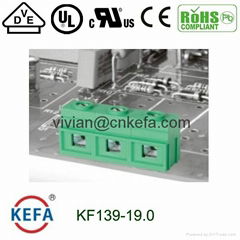 single pin 100A screw terminal connector KF139-19.0