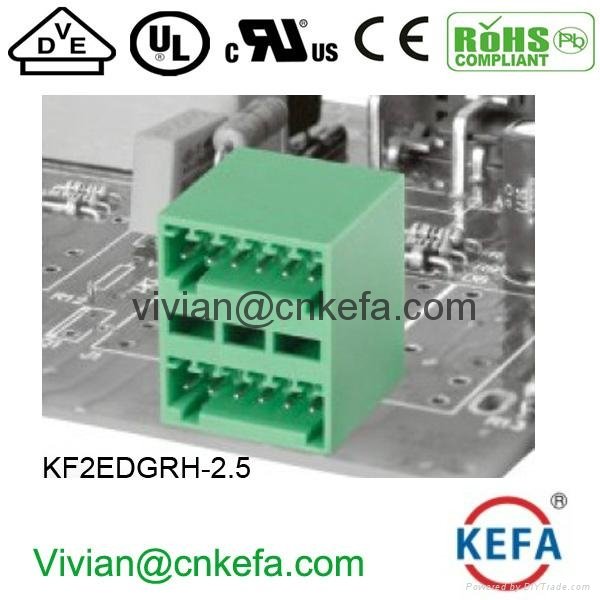 插拔式接線端子KF2EDGVH/RH