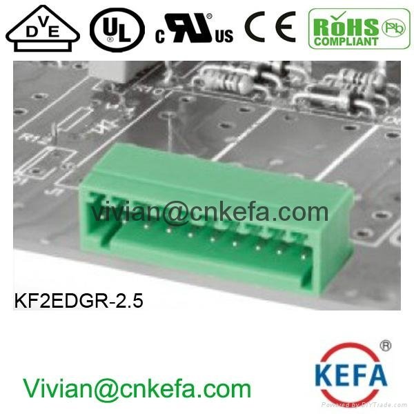 Plug in pressTerminal Block  2EDGKD-2.5 KF2EDGV/R-2.5 2