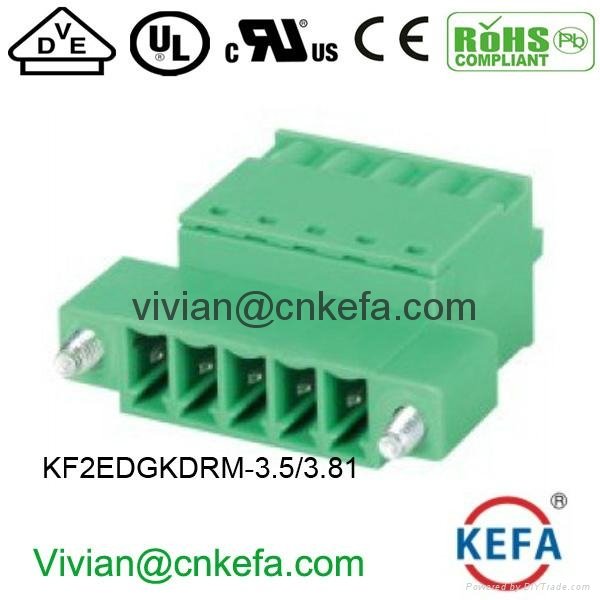 Plug in female male wire connector terminal block  2