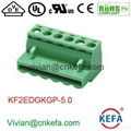 Plug in female male wire connector terminal block 