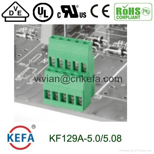 PCB螺钉式接线端子连接器 4