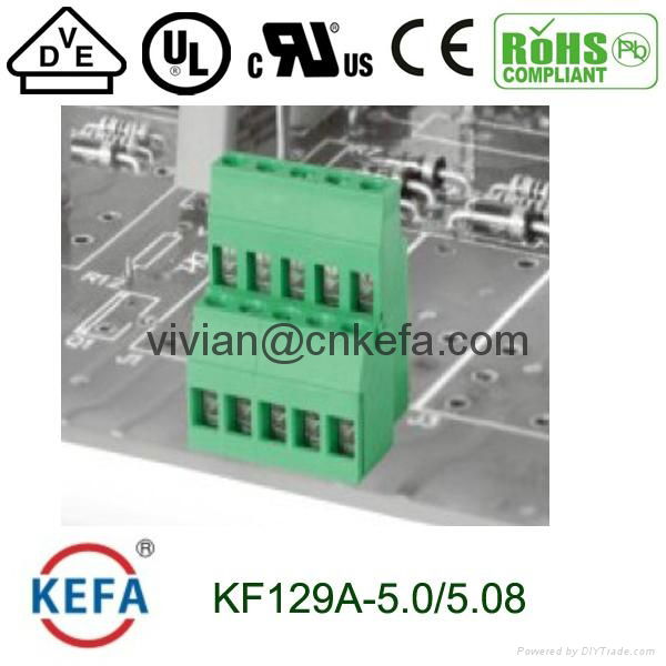 PCB Screw Terminal Block connector KF301-5.0 4