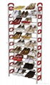 8 layer shoe tower rack,50 pair metal shoe stand,plastic shoe rack 2