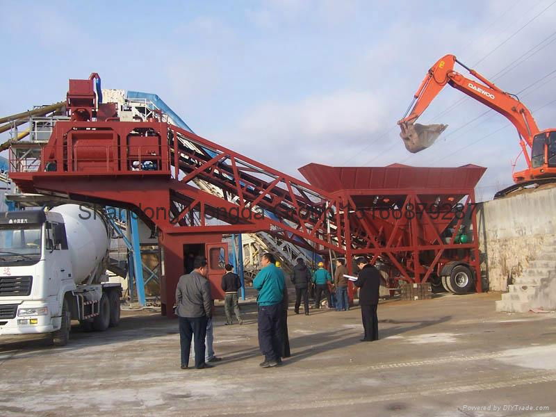 mobile concrete mixing plant 3