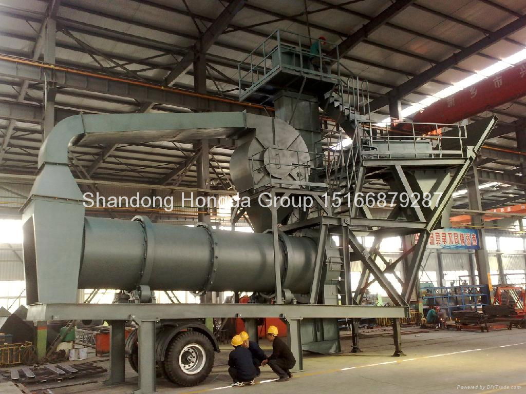 mobile asphalt mixing plant 2