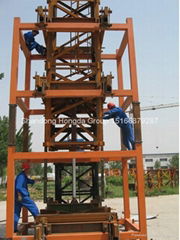 inner climbing tower crane