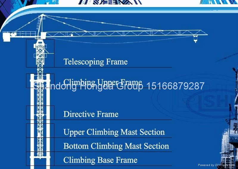 inner climbing tower crane 3