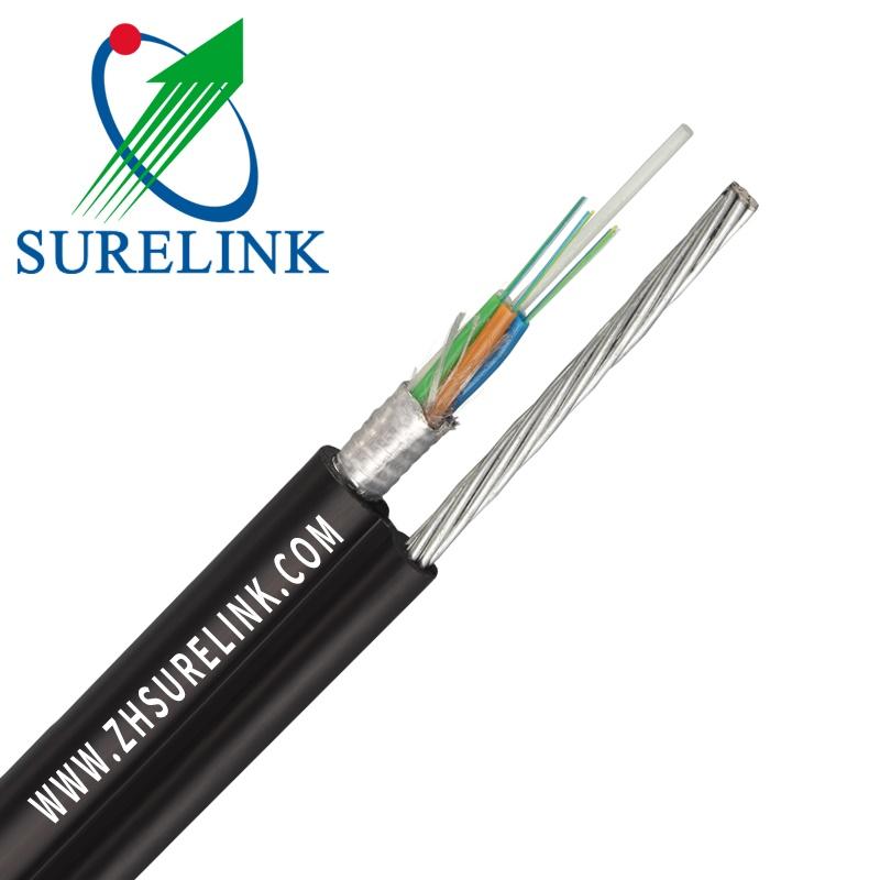 Overhead 24 or 48 Core Single Mode Outdoor Fiber Optical Cable GYTC8S 2