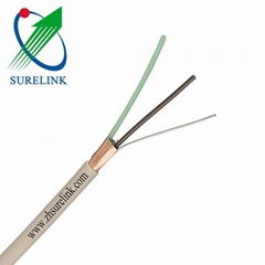 2core PCM Cable One Pair Bc CCA PVC Jacket Pet Al Foil Shield