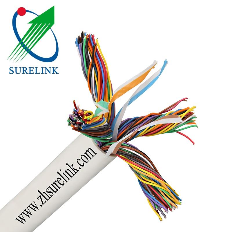 50pairs 100pairs 128pairs ADSL Twisted Pairs Telephone Cable 3