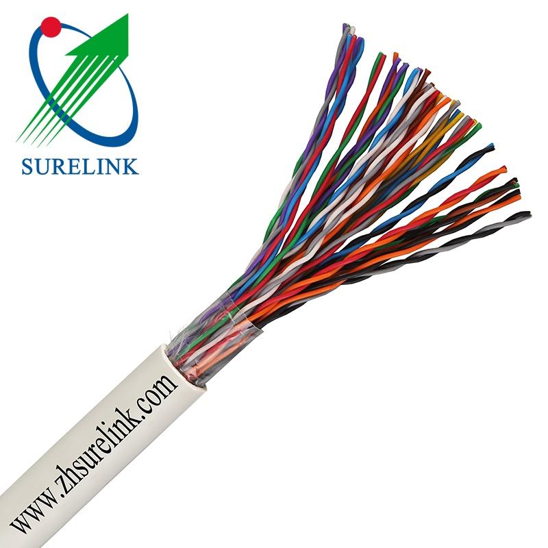 50pairs 100pairs 128pairs ADSL Twisted Pairs Telephone Cable 2