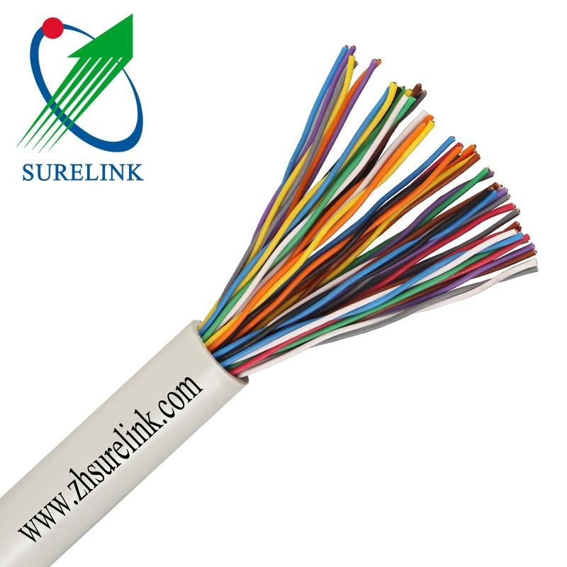 50pairs 100pairs 128pairs ADSL Twisted Pairs Telephone Cable