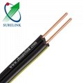 Outdoor Aerial cable 18AWG Copper Cladded Steel Telephone Drop Wire