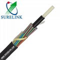 144 or 288 Core Mini Air Blown Micro Fiber Optic Cable with FRP Strength Member  1