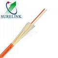 Indoor SM MM Optical Fiber Cable Tight Buffer Cable GJFJBZY