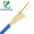 Indoor SM MM Optical Fiber Cable Tight Buffer Cable GJFJBZY 5