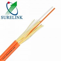 Indoor SM MM Optical Fiber Cable Tight Buffer Cable GJFJBZY