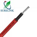 DC Sunlight Resistant Solar PV Cable TUV Approval for Home Power System