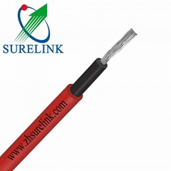 DC Sunlight Resistant Solar PV Cable TUV Approval for Home Power System