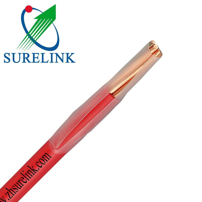 Solid Copper Conductor Nylon Sheathed Thhn Electrical Wire Cable 2