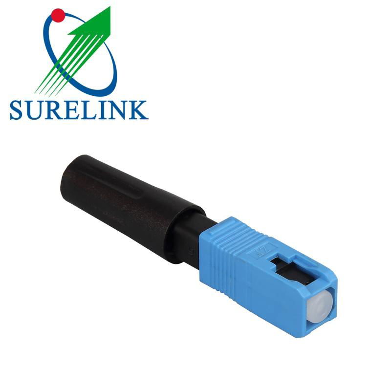 Mechanical Sc APC or Sc Upc Fiber Optic Fast Connector on Site Single Mode