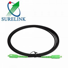 Pre-terminated Optical Fiber FTTH Patch Cord Sc/APC-Sc/APC fibra optica cable