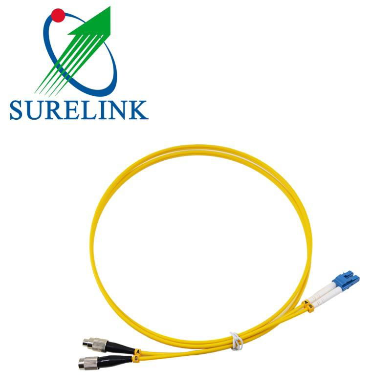 Optical Fiber Patch Cord FC/Upc-LC/Upc-Sm-9/125-Duplex Single Mode FC patch cord 2