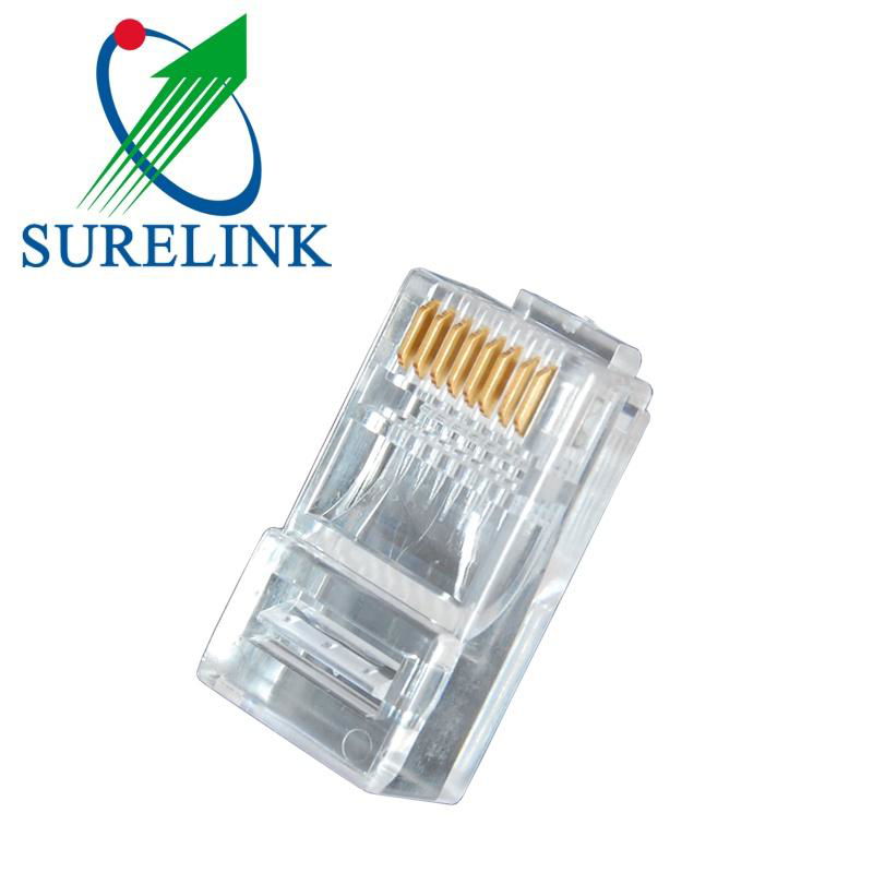SURELINK Shield Plug Patch Cable UTP FTP Cat5e Cat6 Copper with RJ45 Connector 2