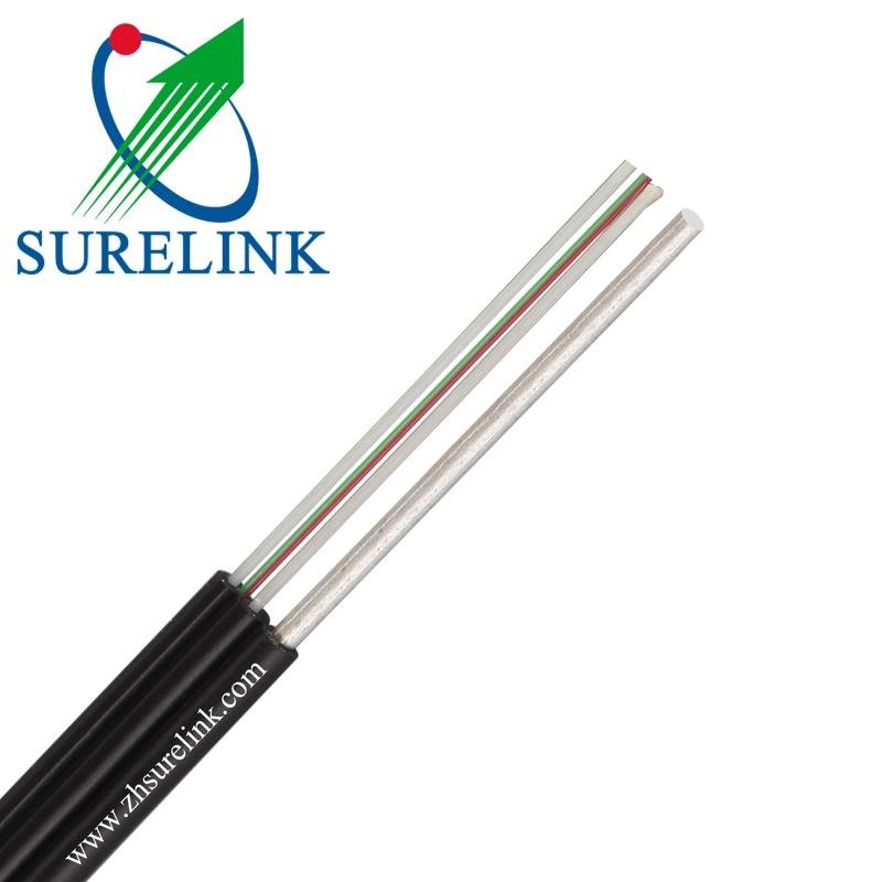 SURELINK outdoor HDPE Flat Drop Cable fiber optic cable FTTH 3
