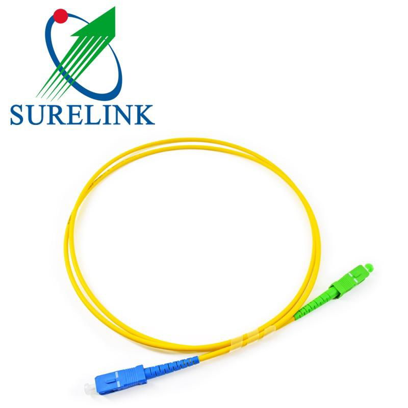 Optical Fiber Patch Cord St/Upc-St/UPC Om4 Simplex Siglemode 2