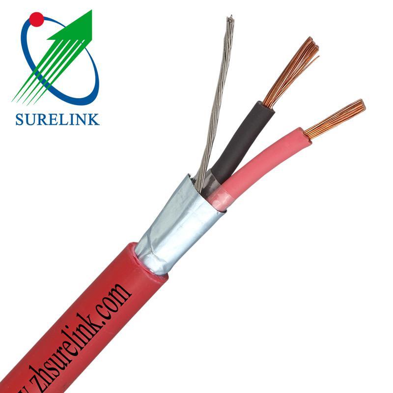 BC CCA 1.5mm Shielded 2 Core 4 Core Security Fire Alarm Cable 2