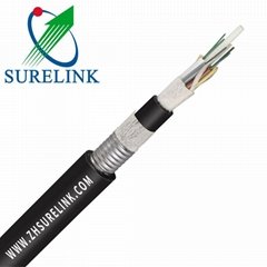 GYTA53 Direct Buried Double Jacket Fiber Optic Cable 48 Core Cable