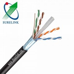 4pair 550MHZ bare copper CCA lan network cable ethernet cable U/FTP FTP cat6