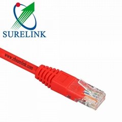 patch lead UTP CAT5e CAT6 network patch cord patch leads with CE certificat
