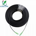 Pre-terminated Optical Fiber FTTH Patch Cord Sc/APC-Sc/APC fibra optica cable