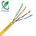 LAN Network Cable Indoor 2pair or 4pair Twisted Cable UTP Cat3 UTP CAT5E 2