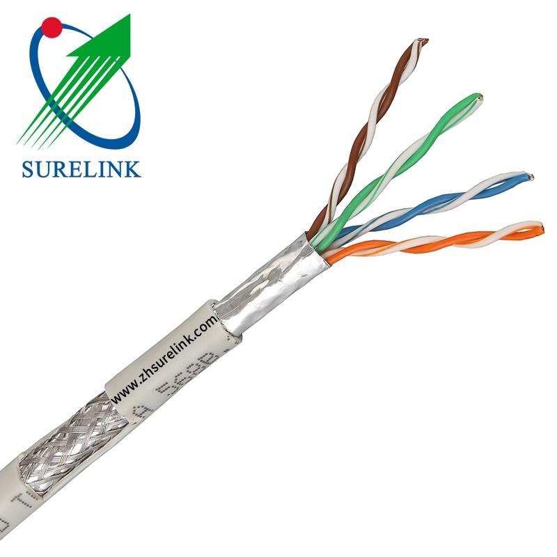 Surelink UTP Cat5e CCA Bare Copper Waterproof Outdoor Ethernet Cable SFTP CAT 5E 2