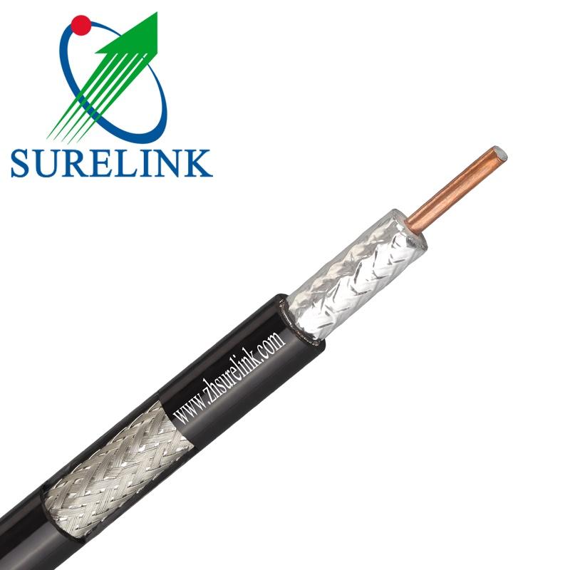 RG6 tri quad RG6 tri Shield RG6U Coaxial Cable  2