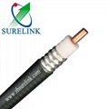 Corrugated Outdoor Jumper 50ohm RF Flexible Feeder Cable 1/2 Coaxial cable 3