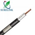 Solid CATV PE Rg59 Coaxial Cable PVC Jacket rg59 with power