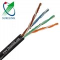 LAN Network Cable Indoor 2pair or 4pair Twisted Cable UTP Cat3 UTP CAT5E 3