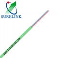 Stranded Loose Tube Outdoor Aerial 12 Core Fiber Optic Cable GYFTY