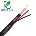 50ohm Tin Copper Braiding Solid PE Insulation RF Coaxial Cable Rg213 Copper Cabl 3