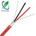 BC CCA 1.5mm Shielded 2 Core 4 Core Security Fire Alarm Cable 5