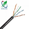 SURELINK 4pair LSZH bare copper lan network cable ethernet cable UTP CAT6 CAT6A