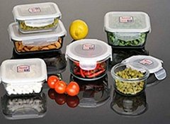 glass storage food container
